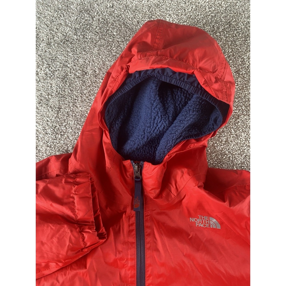 The North Face Red/Blue Boys XL (18-20) / Mens Small Fleece Jacket Dry Vent Warm